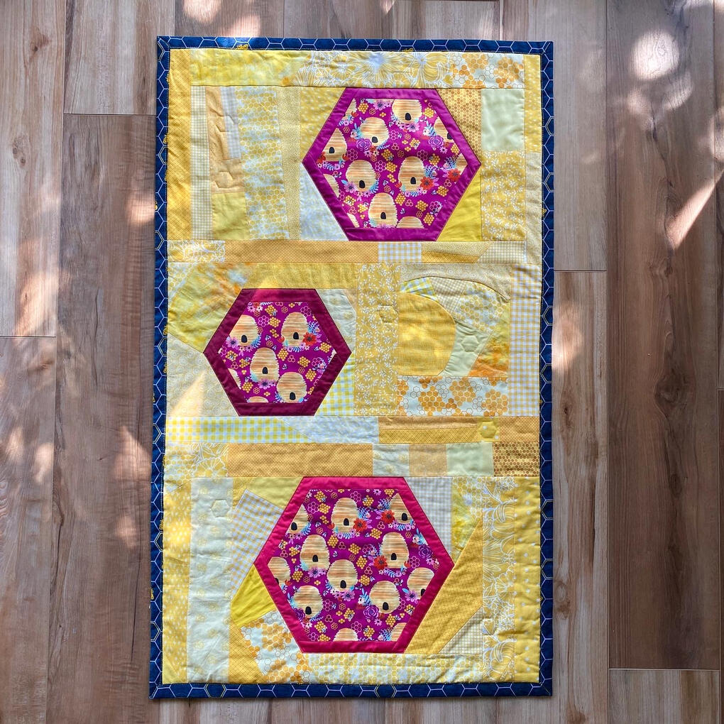 Bee Hex Quilt Bee Hex Quilt